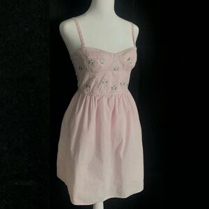 Victoria Secret Baby Pink Bustier Dress